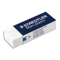GOMME PLASTIQUE BLANCHE GM MARS PLASTIC STAEDTLER