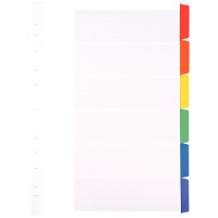 INTERCALAIRES A4+  6 TOUCHES / PACK OF 6 DIVIDERS FOR BOTH PAPER SIZE US AND FRENCH