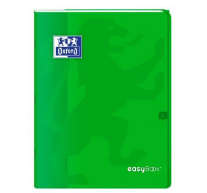 CAHIER 24X32 PIQ 96P SEYES EASYBOOK A RABATS VERT