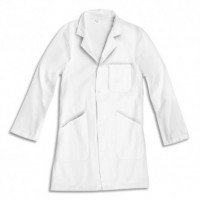 BLOUSE COTON BLANC A BOUTONS TAILLE S