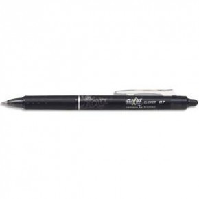ROLLER GOMMABLE RETRACT PILOT FRIXION CLICKER NOIR 417498