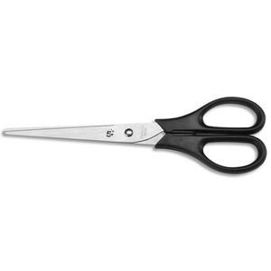 CISEAUX SYMETRIQUES 17CM BOUTS RONDS LAMES INOX