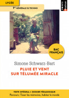 PLUIE ET VENT SUR TELUMEE MIRACLE - TEXTE INTEGRAL+DOSSIER PEDAG.-SWARTZ-BART-POINTS 2025